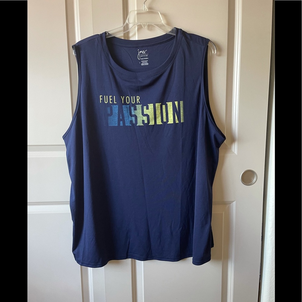 Plus Size Active Muscle Top Size 5X